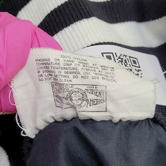 Vintage King-Louie Bomber Jacket L 25x26 Baggy McDonalds - Picture 8 of 13